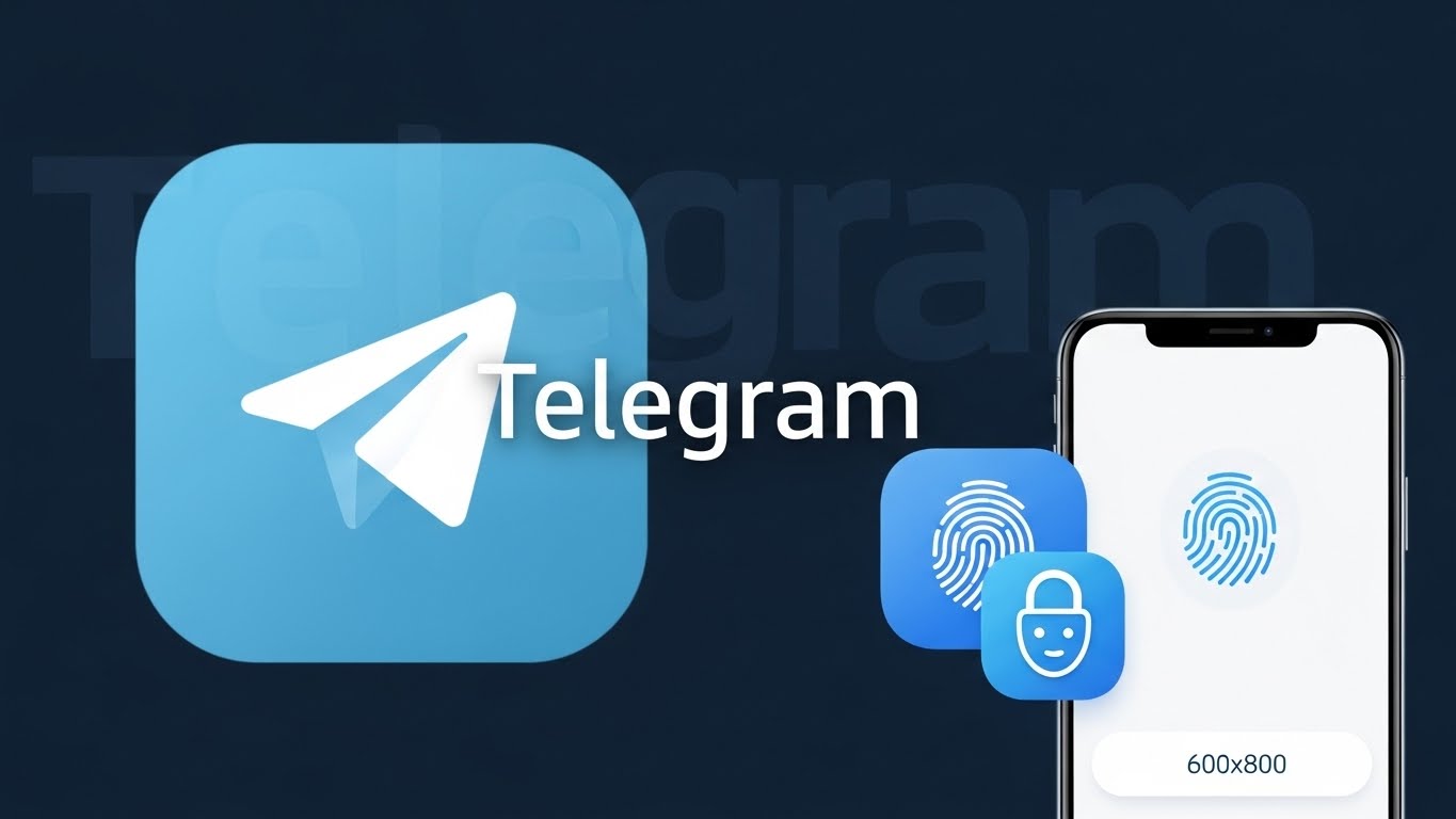 خداحافظ کد پیامکی تلگرام؛ ورود فوری با اثر انگشت و چهره