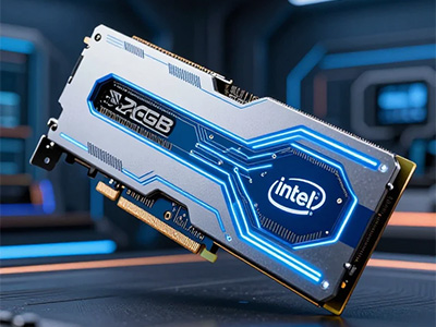 اینتل آماده حمله است کارت گرافیکی با حافظه شگفت‌انگیز ۳۲ گیگابایت