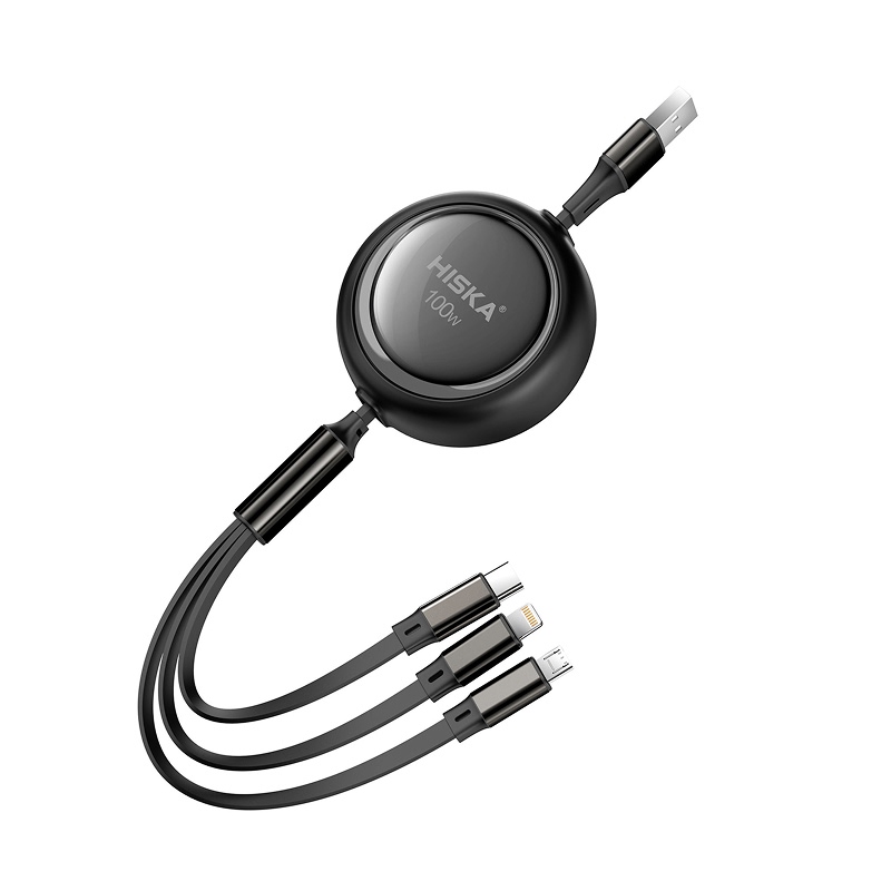 مبدل شارژ 3 سر هیسکا مدل LX-34