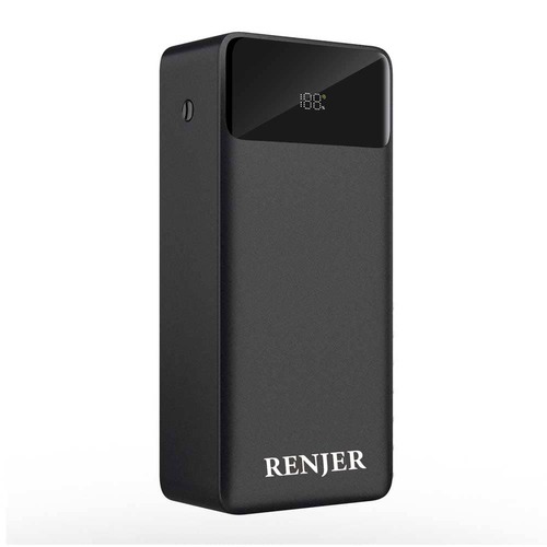 پاوربانک فست شارژ 30000 میلی آمپر رنجر Renjer RJ-P300 22.5W PD QC 3.0