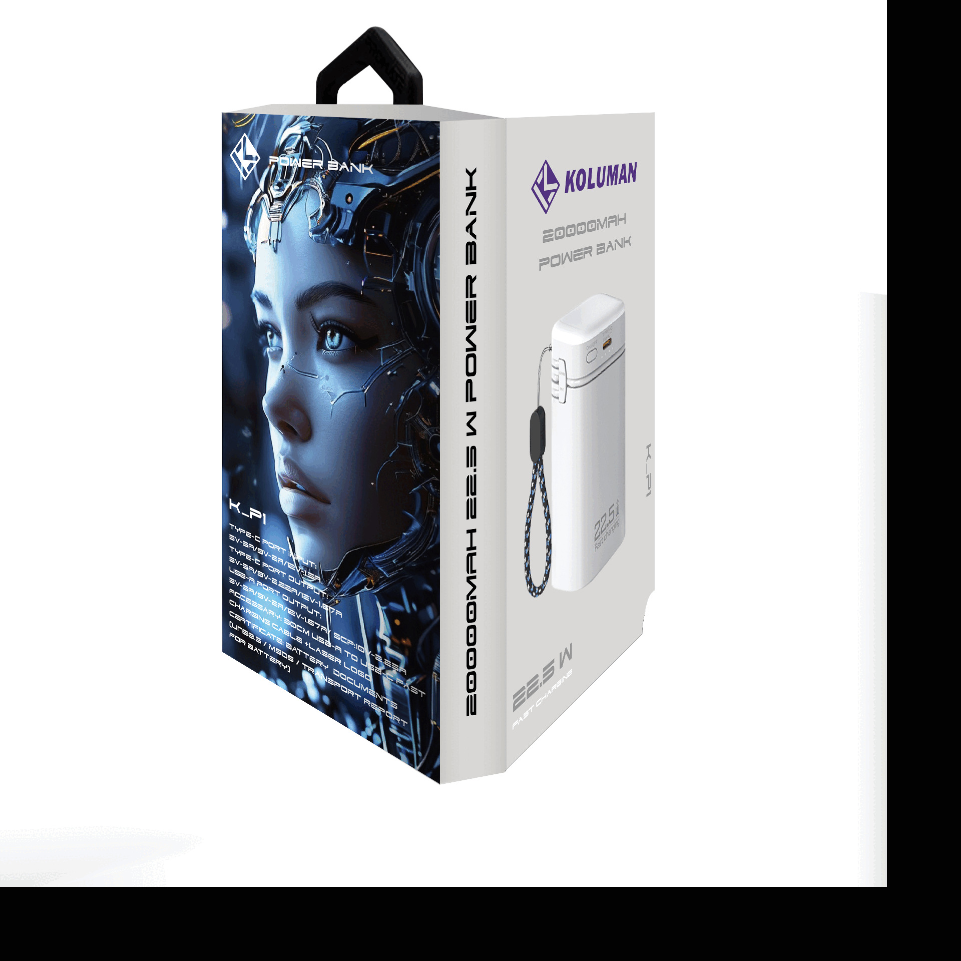 پاوربانک کلومن K-P1   20000