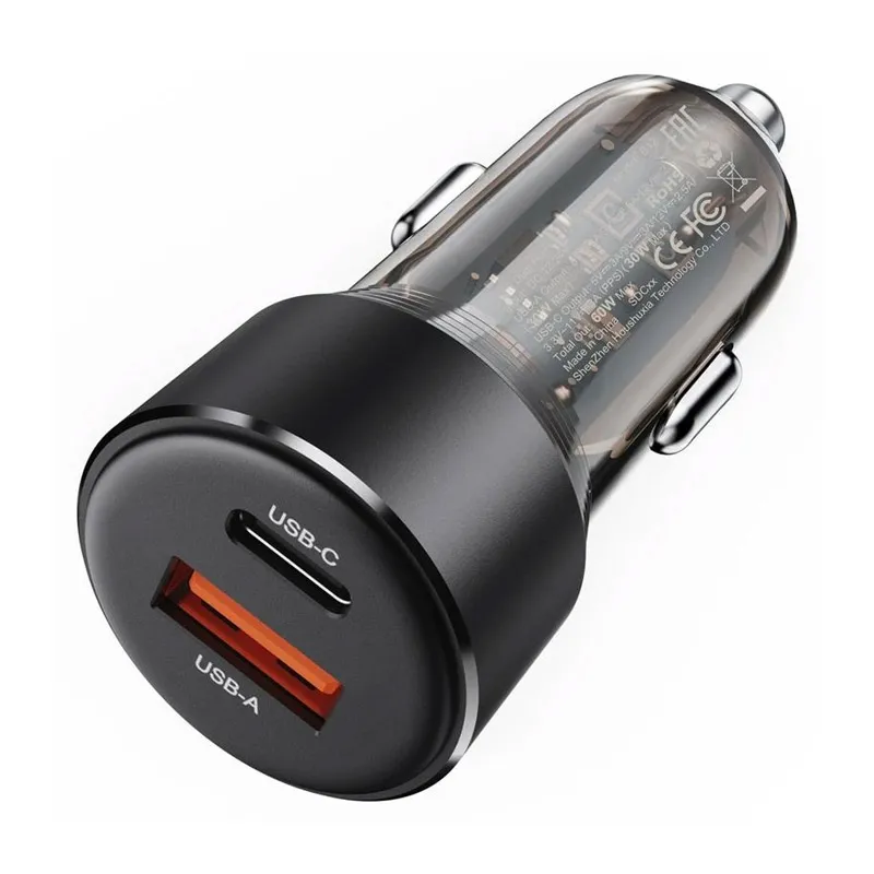 شارژ فندکی 60w meacces مدل CR-87