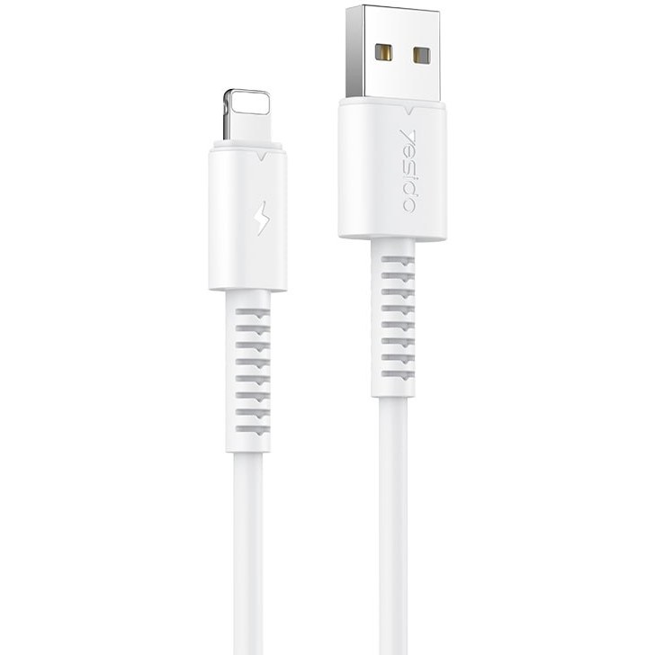 کابل دیتا USB به Lightning یسیدو مدل YESIDO CA120 طول 1 متر
