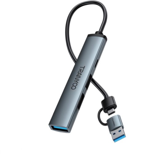 هاب 4 پورت USB /Type-C ترانیو مدل HB11-AC