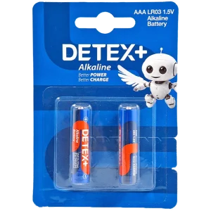 باتری نیم قلم آلکالاین دیتکس پلاس 2 عددی