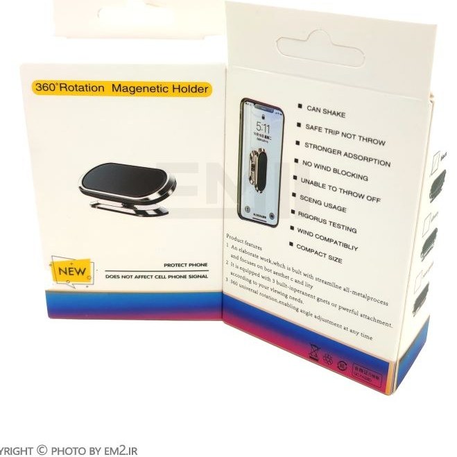 هولدر موبایل مغناطیسی ۸ مگنتی مدل F16