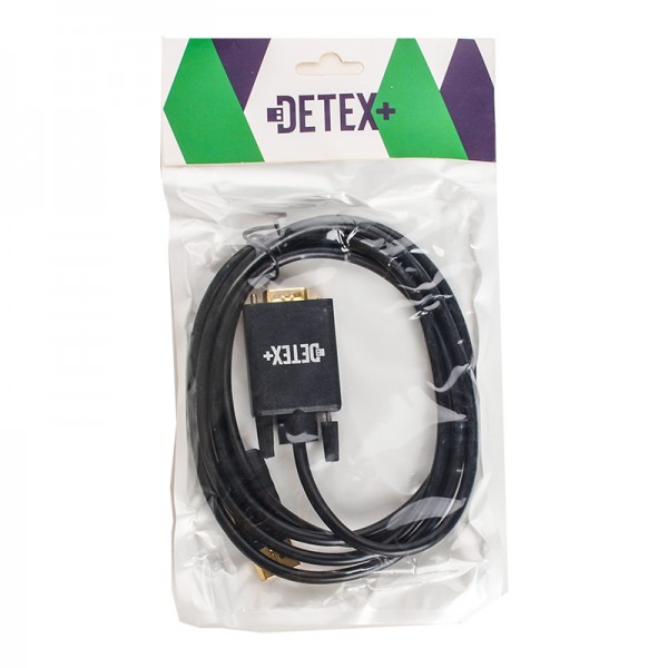 کابل تبدیل DP To VGA  دیتکس 1.8 متری