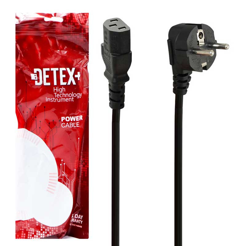کابل برق DETEX طول 1.5 متر