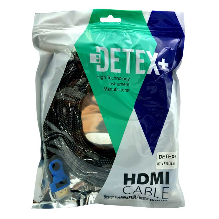 کابل HDMI دیتکس پلاس (+DETEX) طول 5 متر