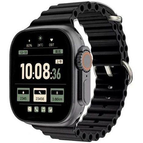 ساعت هوشمند KW23 Ultra3 با بند سیلیکونی