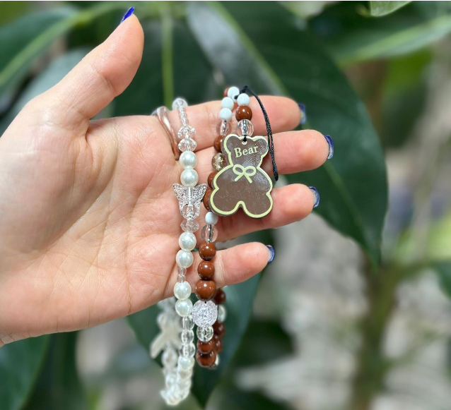 بند آویز مچی ریز مرواریدی