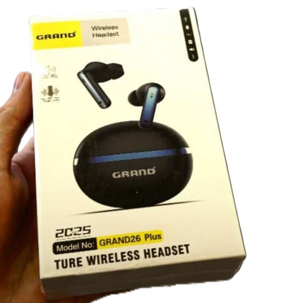 هندزفری بلوتوثی گرند مدل grand 26 plus