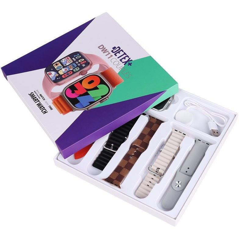 ساعت هوشمند دتکس پلاس مدل Detex+ DW11 COUPLES