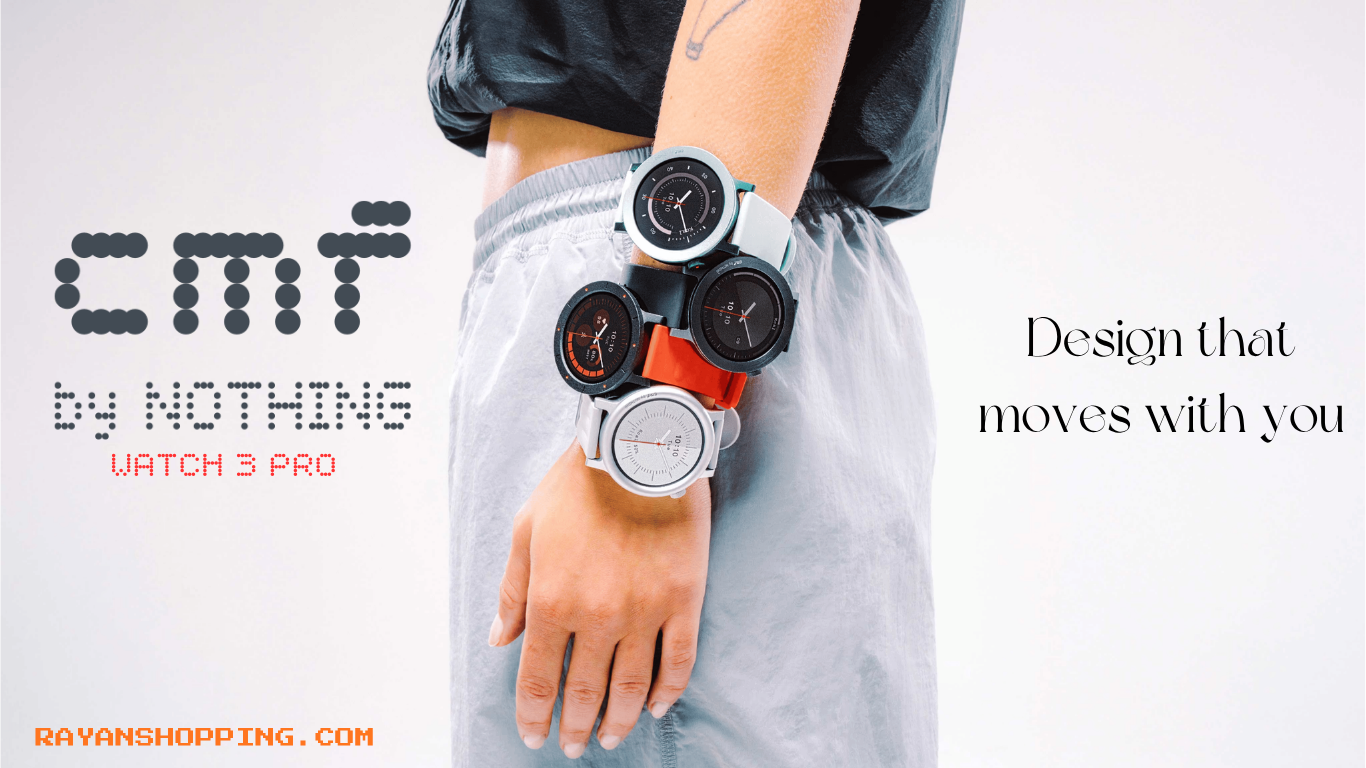 ساعت هوشمند ناتینگ مدل CMF Watch Pro 3 با بند سیلیکونی
